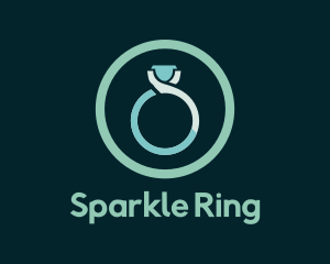 Blue Wedding Ring logo