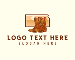 Kansas Cowboy Boots logo