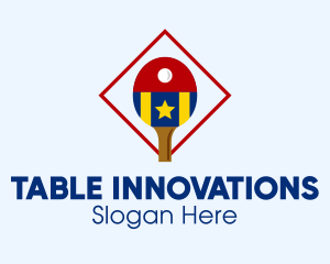 Table Tennis Star Paddle  logo