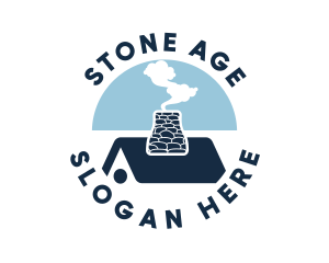 Stone Chimney Masonry logo design