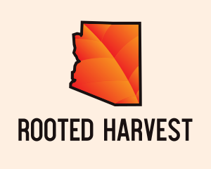 Arizona Red Leaf logo design