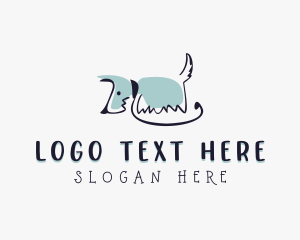 Terrier Dog Leash Logo