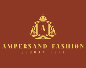 Royal Fashion Shield logo design