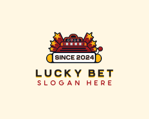 Casino Slot Machine logo design