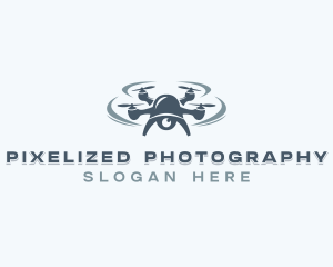 Drone Camera Photography Videography logo design