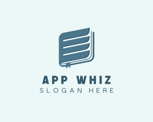 Ebook Library App  logo design