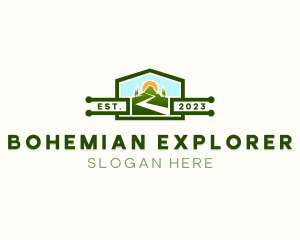 Mountaineer Summit Exploration logo design