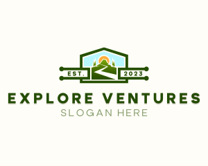 Mountaineer Summit Exploration logo design