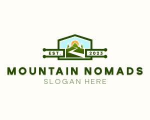 Mountaineer Summit Exploration logo design