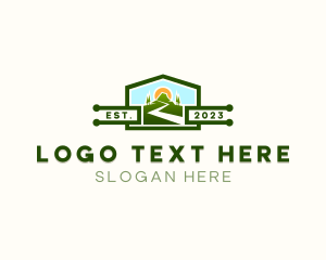 Exploration - Mountaineer Summit Exploration logo design