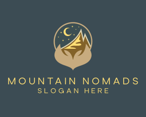 Evening Mountain Park logo design