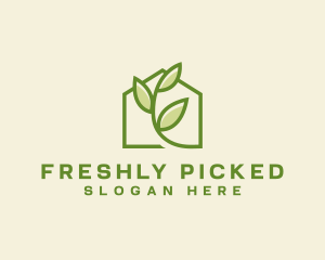 Plant Eco Organic Botanical logo design