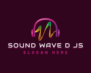 Sound Headset Music logo design