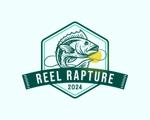 Fish Trout Fishing logo