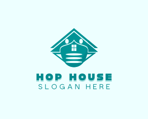 Face Mask House  logo design