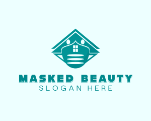 Face Mask House  logo design