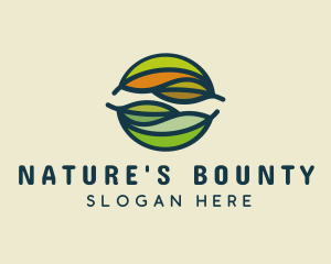 Nature Fall Leaf  logo design