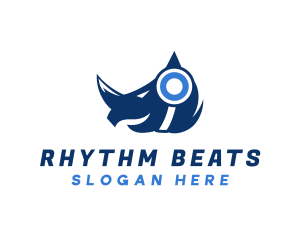 DJ Rhino Headphones logo