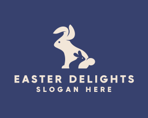 Veterinary Bunny Animal logo design