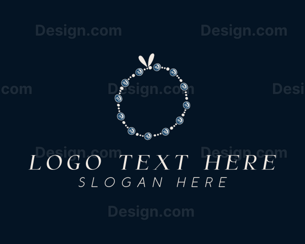 Jewelry Beads Bracelet Logo