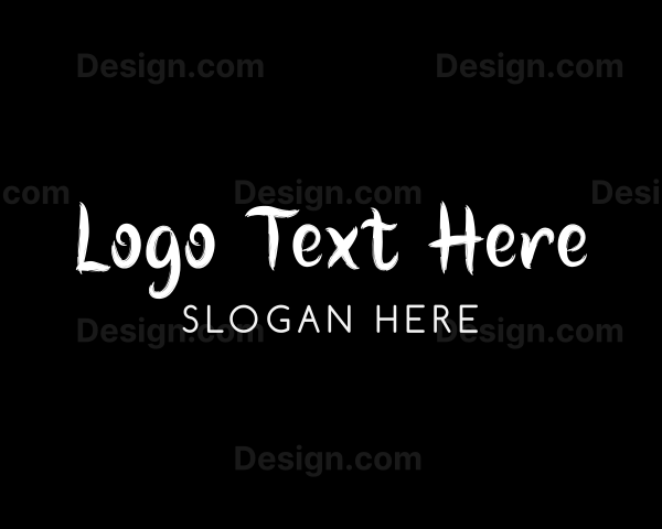 Creative Handwritten Wordmark Logo