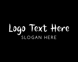 Creative Handwritten Wordmark logo