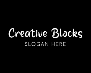 Creative Handwritten Wordmark logo design