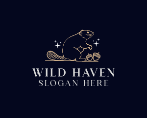 Wild Beaver Nuts logo design