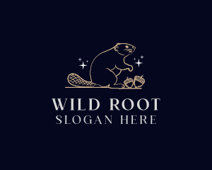 Wild Beaver Nuts logo design