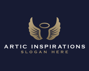 Holy Angel Wings logo design