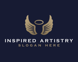 Holy Angel Wings logo design