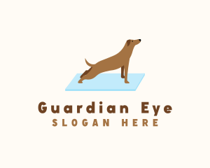 Stretching Dog Yoga logo