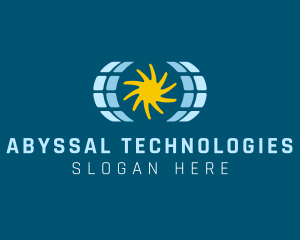 Solar Energy Technology logo design