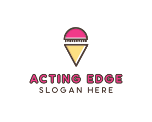 Gelato Ice Cream  logo design