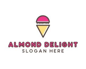 Gelato Ice Cream  logo design