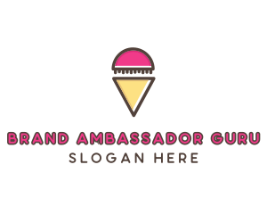 Gelato Ice Cream  logo design