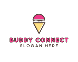 Gelato Ice Cream  logo design