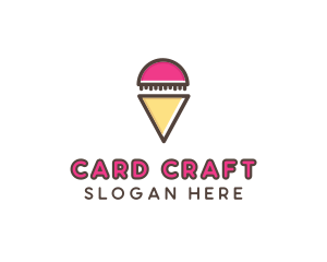 Gelato Ice Cream  logo design