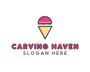 Gelato Ice Cream  logo design