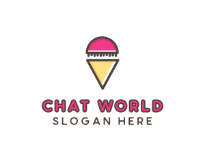 Gelato Ice Cream  logo design