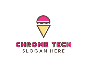 Gelato Ice Cream  logo design