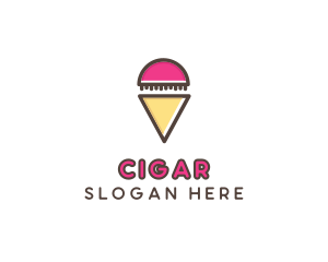 Gelato Ice Cream  logo design