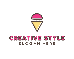 Gelato Ice Cream  logo design