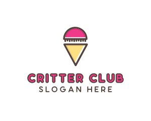 Gelato Ice Cream  logo design