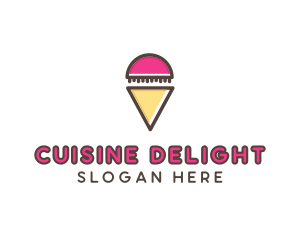 Gelato Ice Cream  logo design