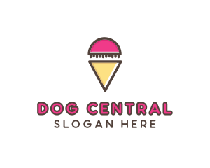 Gelato Ice Cream  logo design