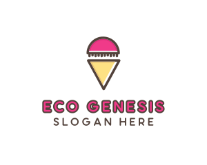 Gelato Ice Cream  logo design