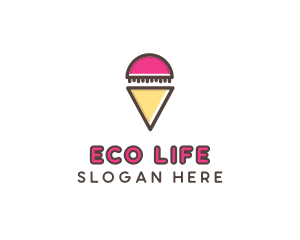 Gelato Ice Cream  logo design