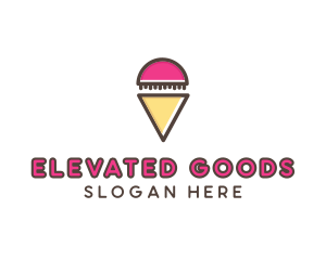 Gelato Ice Cream  logo design