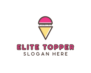 Gelato Ice Cream  logo design